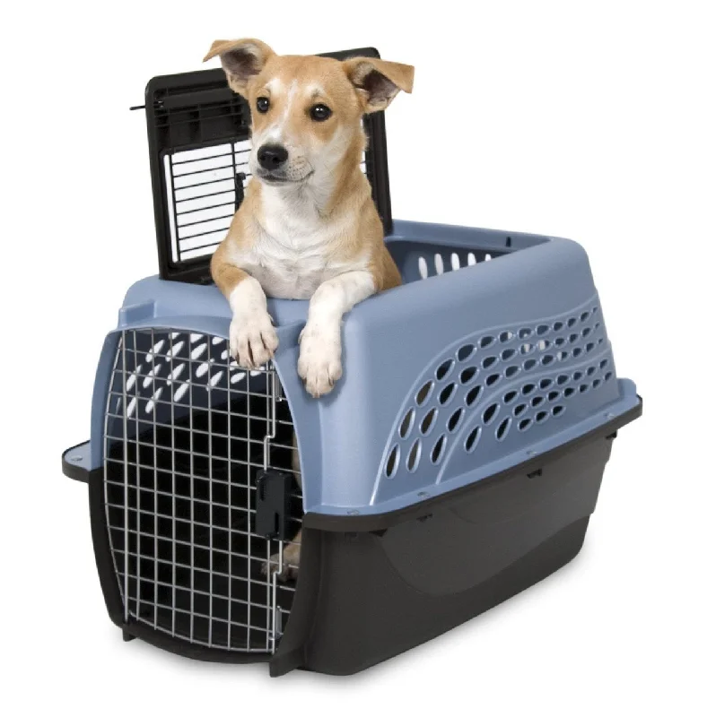 - Pet toy safety reviewsPetmate 2 Door Top Load Kennel 24" Blue & Brown