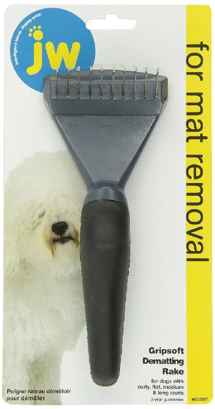 - Cat toy rankingsJW Pet Company GripSoft Dematting Rake Dog Brush