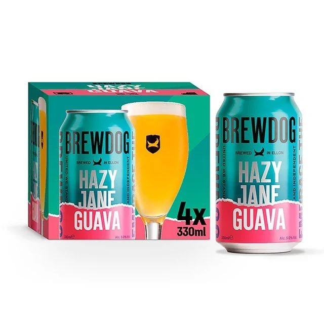  -Anti-slip claw protection raincoat FOR dogsBrewDog Hazy Jane Guava   4 x 330ml