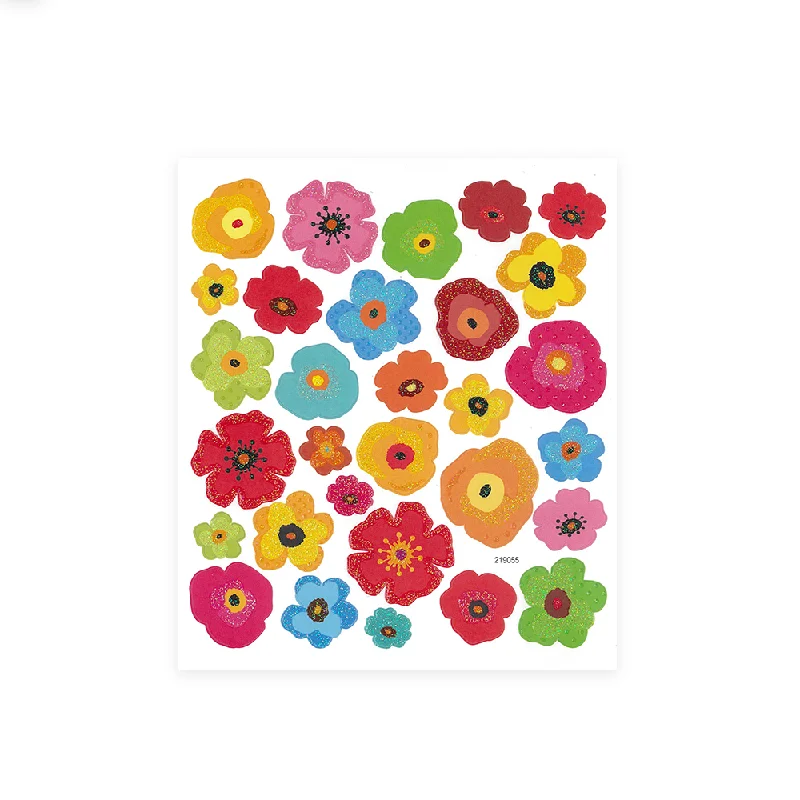 - Dog anti-slip matGlitter Poppies Stickers