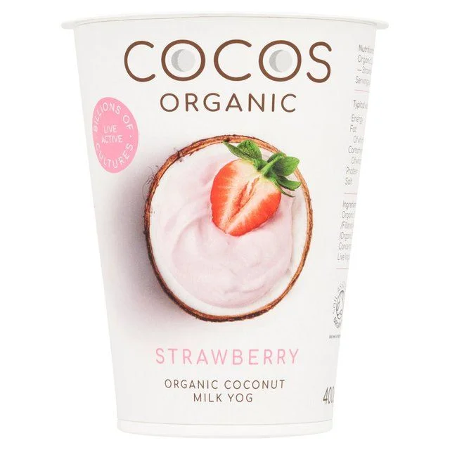 - Cat hair ball removal and hair removal creamCOCOS Organic Strawberry Coconut Yoghurt   400g