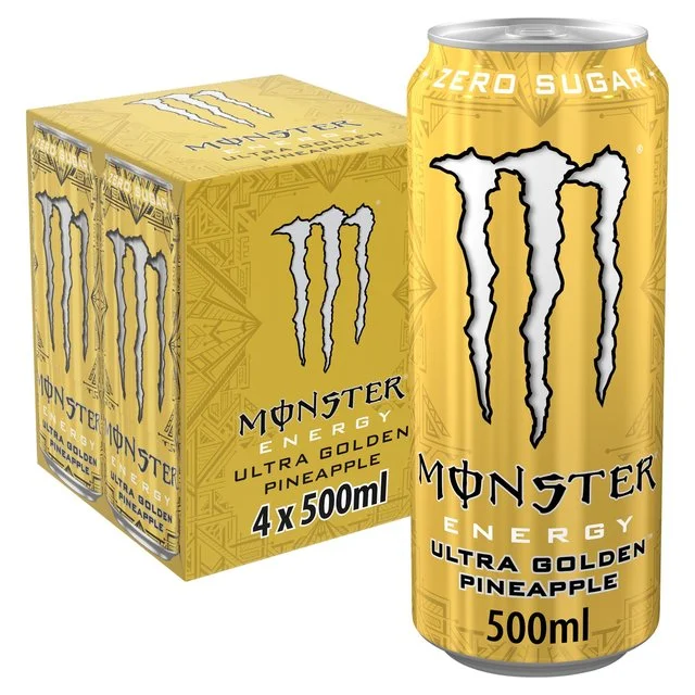 - Automatic induction pet water dispenserMonster Energy Drink Ultra Gold   4 x 500ml