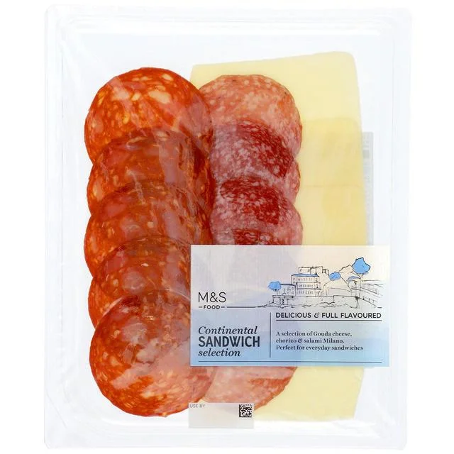 - Natural latex pet mattressM&S Gouda Cheese Chorizo & Salami Sandwich Selection   100g