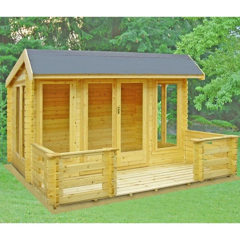 - Pet fence foldable indoorShire Wykenham 7' 10" x 11' 9" Reverse Offset Apex Log Cabin - Premium 34mm Cladding Tongue & Groove