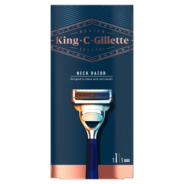 - Custom pet birthday cakeKing C. Gillette Neck Razor