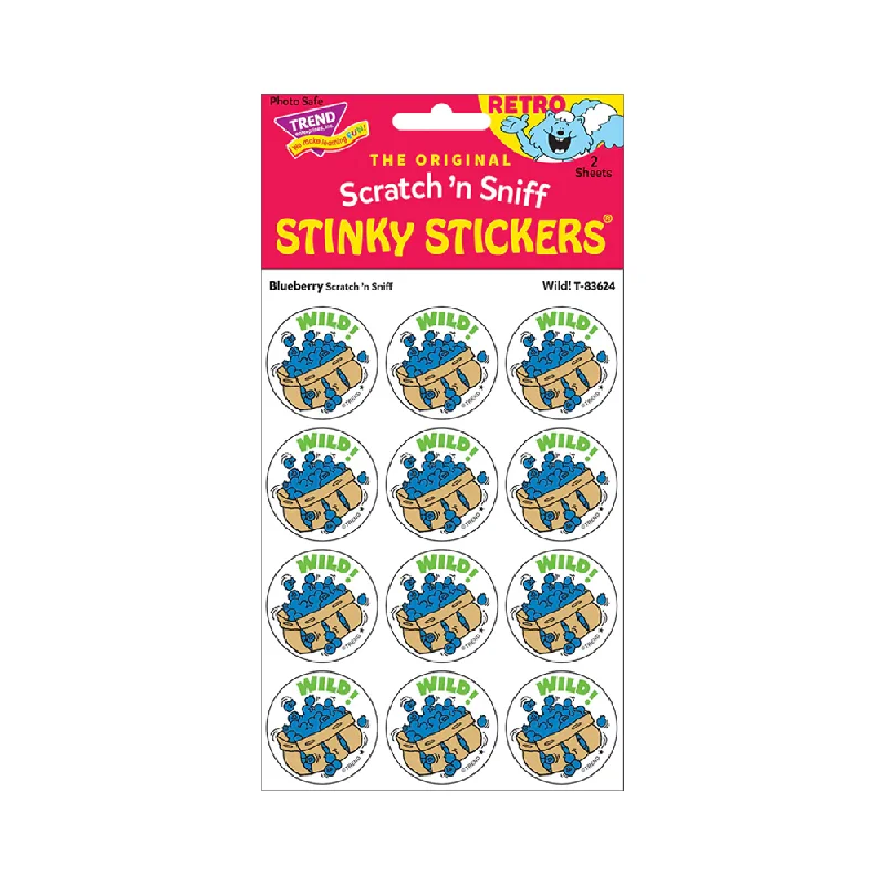  -Anti-scratch sofa protective coverStinky Stickers Wild Blueberry scent