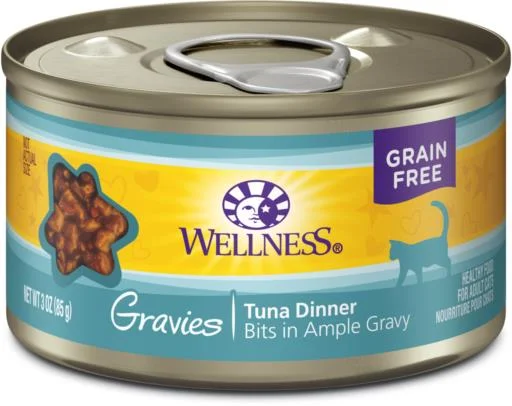    - Cat food for immune system support  Wellness Complete Health Gravies Tuna Dinner Cat Food