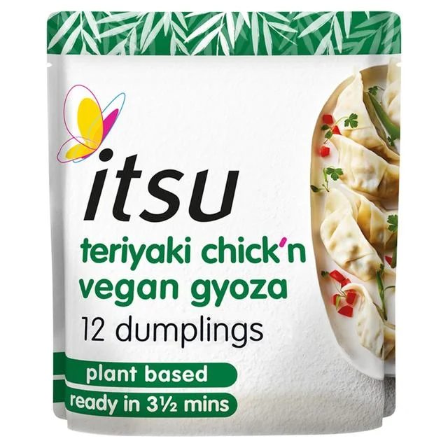 - Pregnant cat delivery room warming boxitsu teriyaki chick'n vegan gyoza   240g