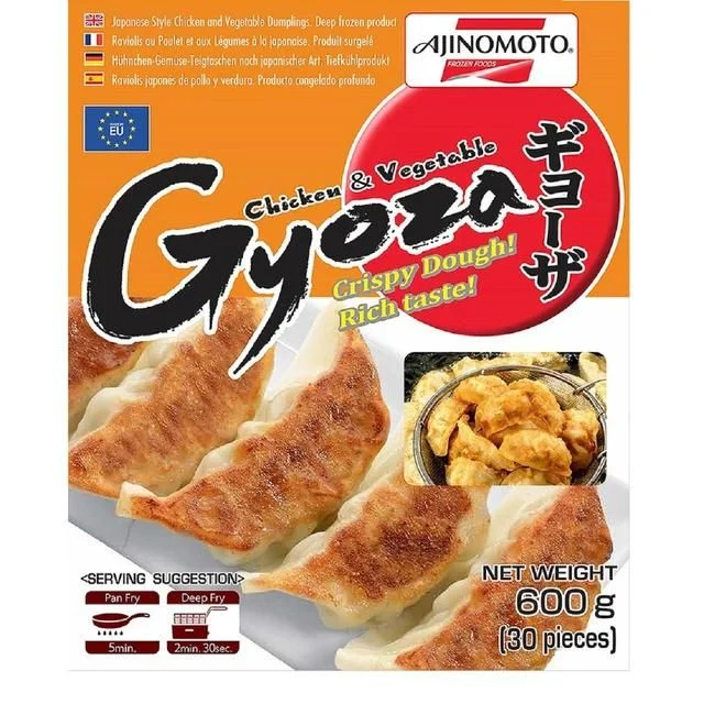 - Pet monitor with cameraAjinomoto Chicken & Vegetable Dumpling Gyoza   600g