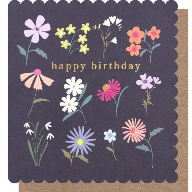  -Explosion-proof leash FOR LARGE dogsFlower Garden Birthday Card