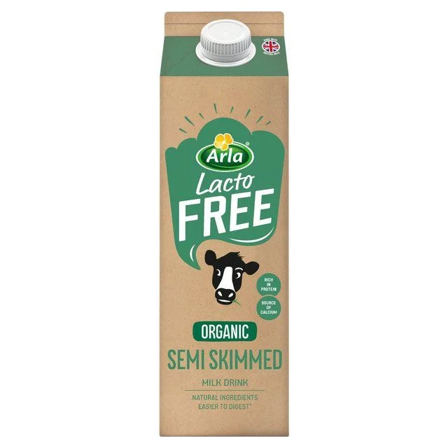 ---Arla LactoFREE Organic Semi Skimmed Milk Drink    1L