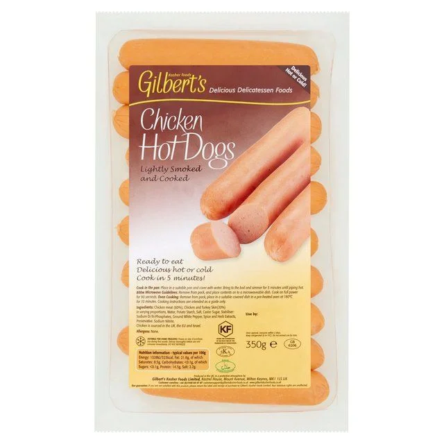 - Dog disposable foam shower gelGilberts Chicken Hot Dog   350g