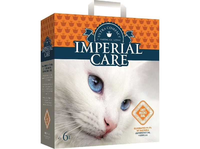 preventing the nails from growing too long and causing discomfort or damage to the pet.IMPERIAL CARE premium clumping cat litter - ultra compact granulation - with SILVER IONS 6L