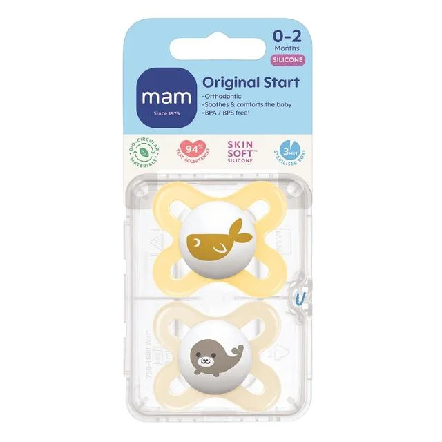 - Remote interactive pet feederMAM Start 0-2m Soother 2pk   2 per pack