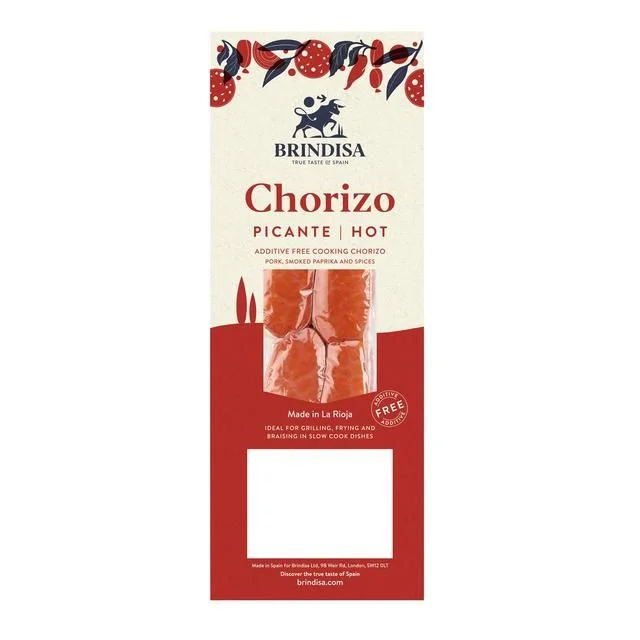 Pet ProductsBrindisa Spicy Cooking Chorizo Sausages   280g