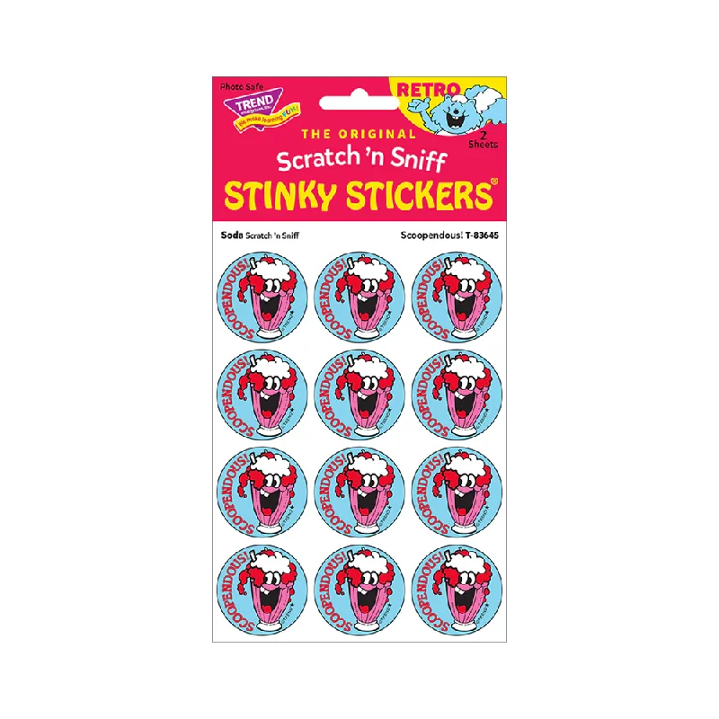 - Summer pet ice matStinky Stickers Scoopendous Soda scent