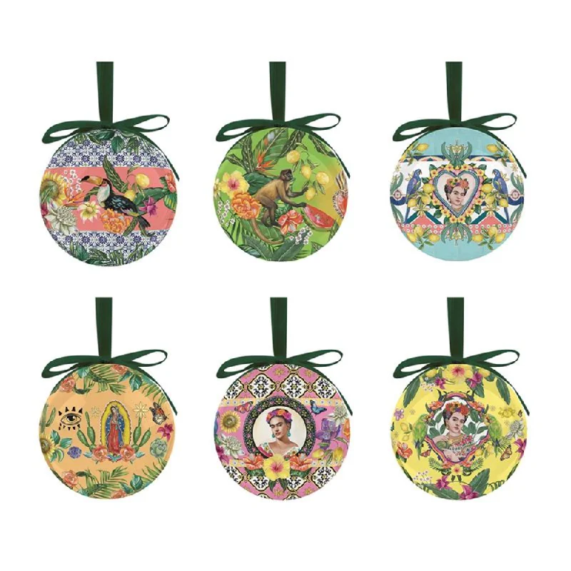 - Degradable pet feces bagLa La Land Christmas Decorations Mexican Folklore Single Large Bauble Assorted