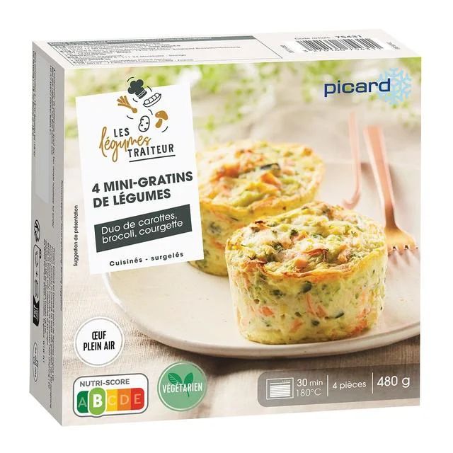  -Anti-scratch sofa protective coverPicard Vegetable Gratins   4 per pack