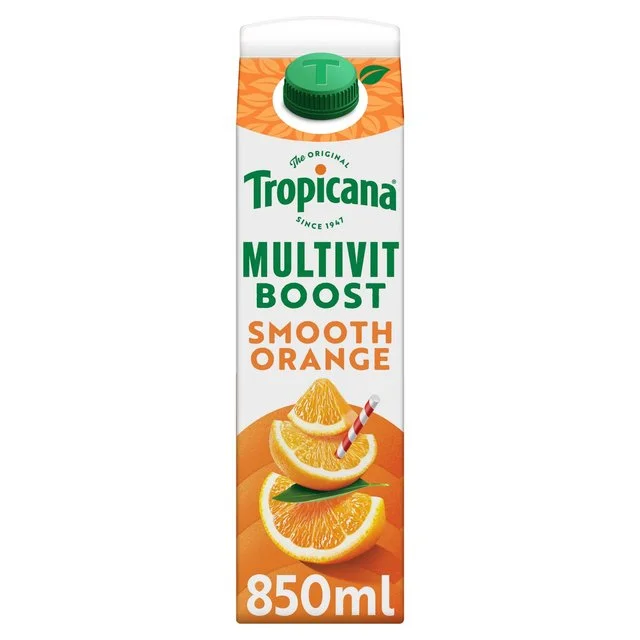 - Dog anti-slip matTropicana Smooth Orange Multivit Boost   850ml