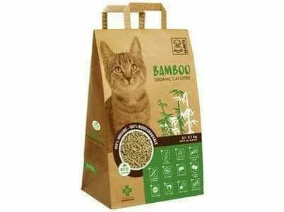 with the functions of decontamination, deodorization, and nourishment.BAMBOO CAT LITTER - 5L