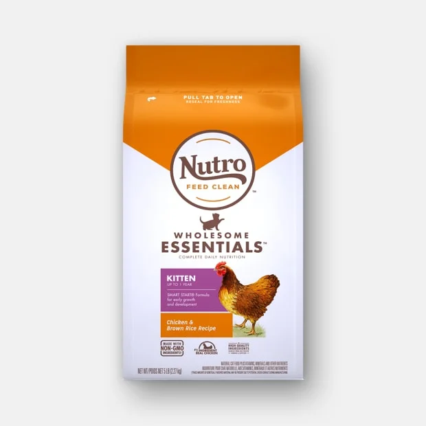    - Wholesale cat food prices  NUTRO WHOLESOME ESSENTIALS™ Natural Dry Cat Food KITTEN FORMULA WITH CHICKEN & BROWN RICE RECIPE