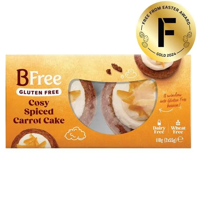 - Rabbit grass rack to prevent waste food boxBFree Carrot Cakes   2 x 85g