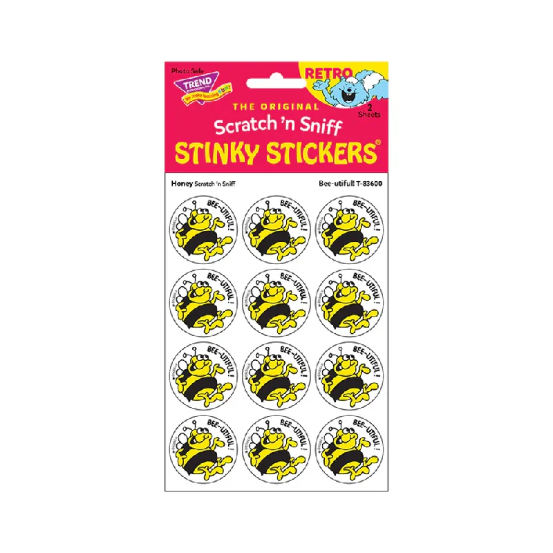 - Teething and chewing toys for puppiesStinky Stickers Bee-utifull Honey scent