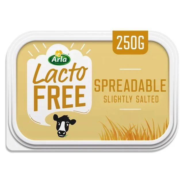 - Postoperative pet anti-licking Elizabethan collarArla LactoFREE Slightly Salted Spreadable Butter   250g