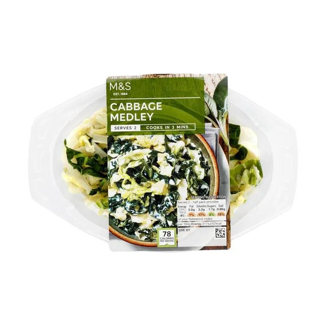 - Natural latex pet mattressM&S Cabbage Medley   300g