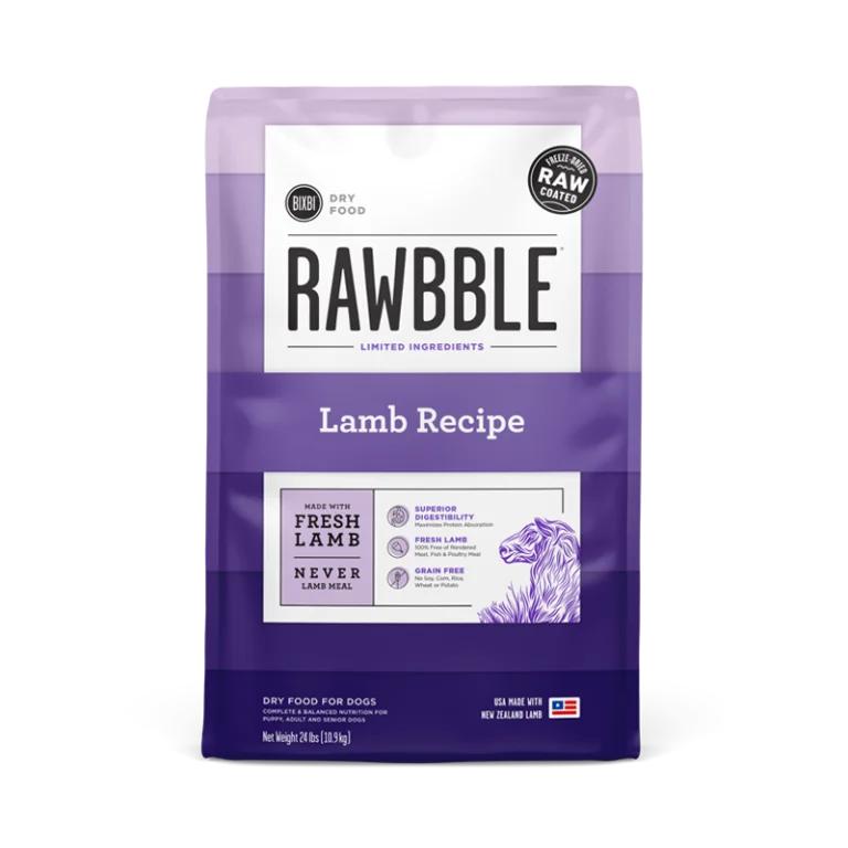 - Dog heart rate monitoring collarBixbi Pet Rawbble® Dry Food for Dogs – Lamb Recipe