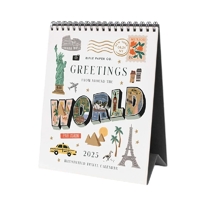 - Automatic induction pet water dispenserRifle Paper Co 2025 Desk Calendar Greetings from Around The World