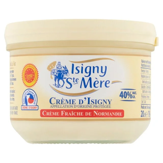  -Anti-scratch sofa protective coverIsigny Ste Mere Creme Fraiche d'Isigny   200g