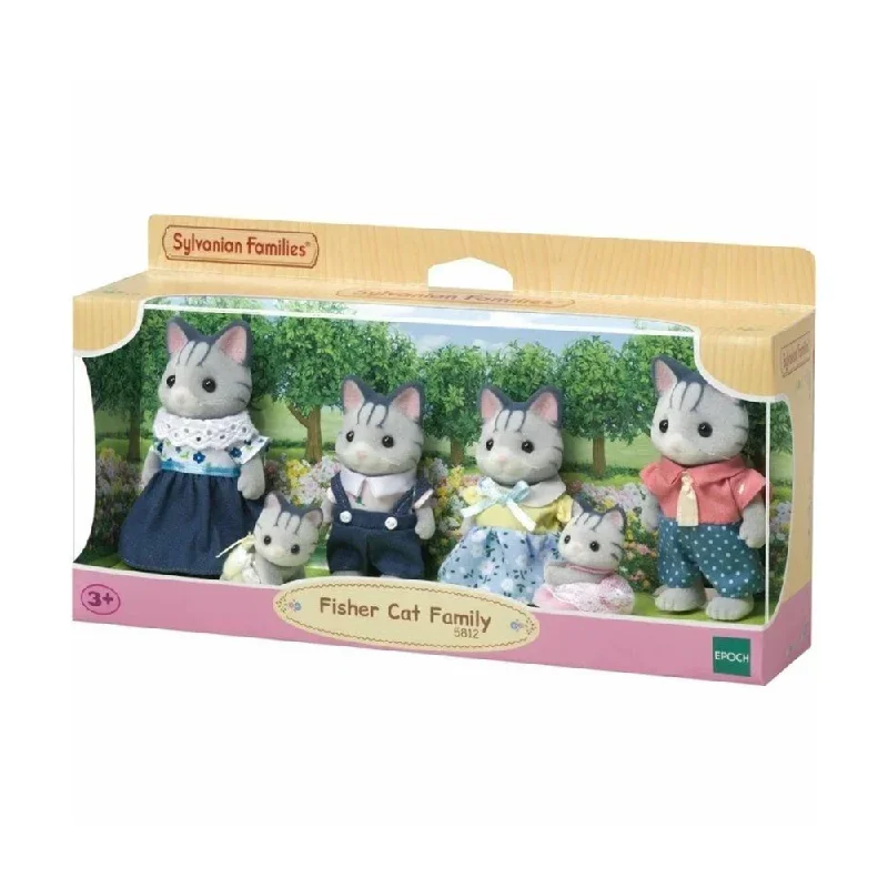 - Automatic induction pet water dispenserSylvanian Families Fisher Cat Family of Six