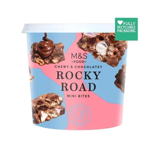  -Anti-scratch scratching board AND cat bed in oneM&S Rocky Road Mini Bites   210g