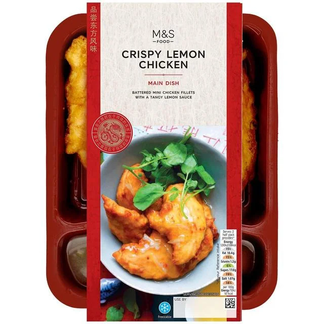 - Custom pet birthday cakeM&S Crispy Lemon Chicken   340g