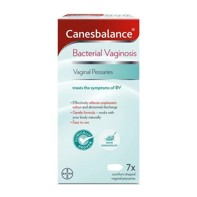 - Air box TSA certified check-inCanesten Canesbalance Bacterial Vaginosis Vaginal Pessaries   7 per pack