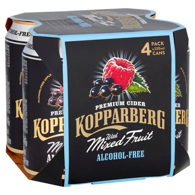 - Winter dog thick down jacketKopparberg Alcohol Free Mixed Fruit Cider Cans   4 x 330ml