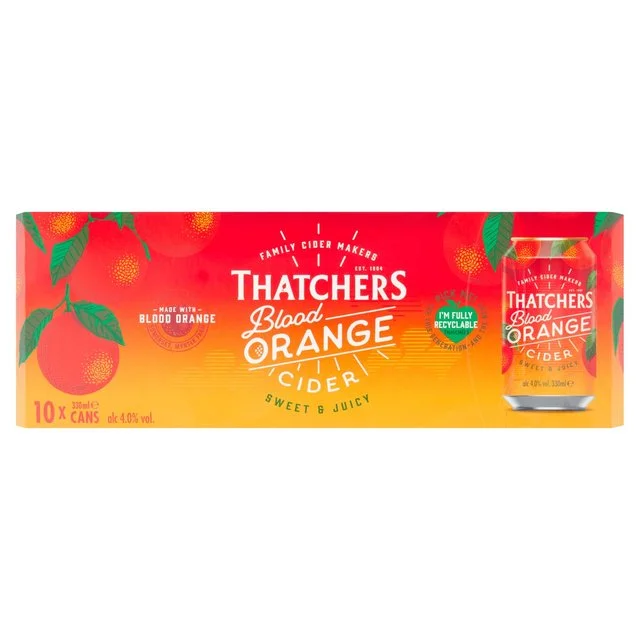 ---Thatchers Blood Orange   10 x 300ml