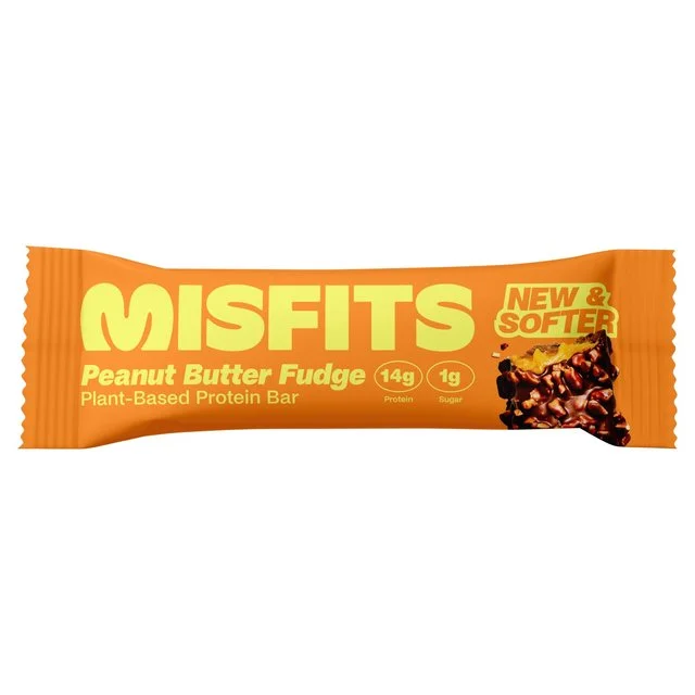 - Deodorizing cat litter tofu litterMisfits Plant-Based Peanut Butter Fudge Protein Bar   50g