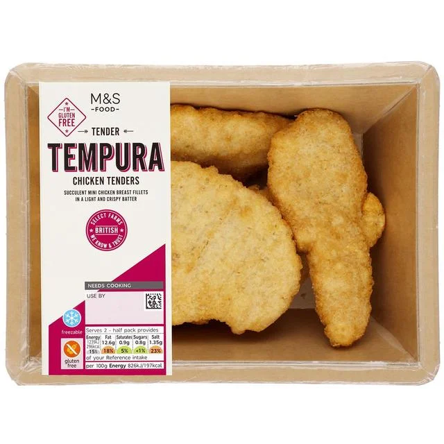 - Custom pet birthday cakeM&S Tempura Chicken Tenders   300g