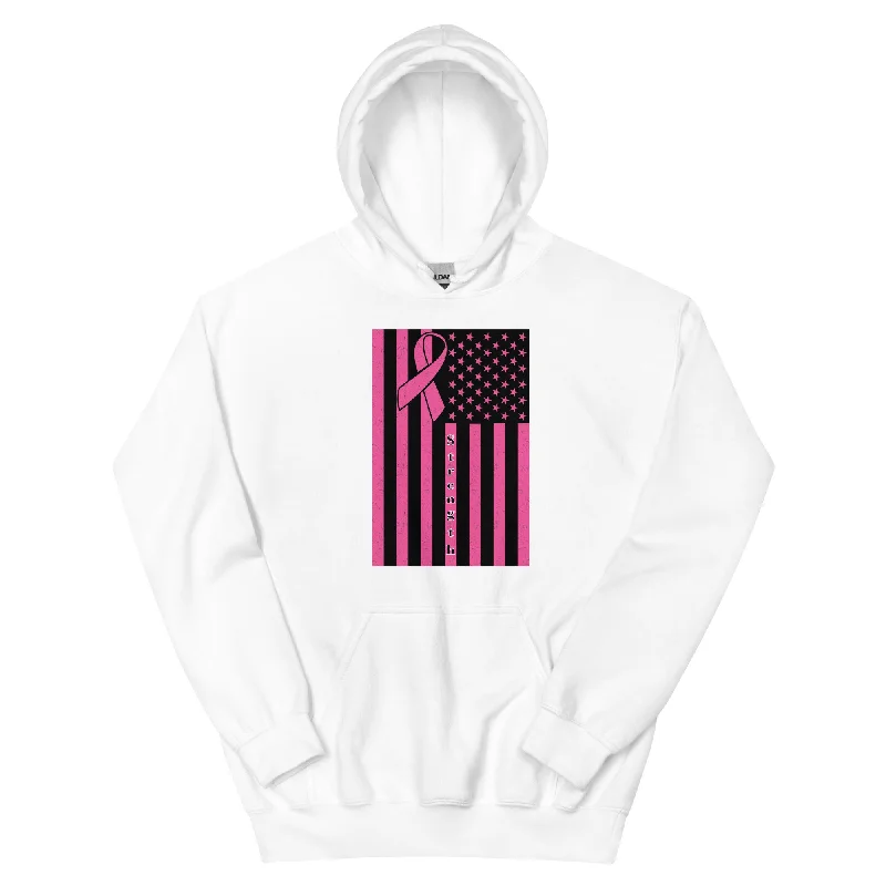 - Air box TSA certified check-inStrength Pink Ribbon Hoodie