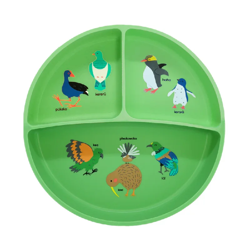 - Parrot climbing and standing wooden frameMoana Road Silicone Three Section Plate NZ Birds