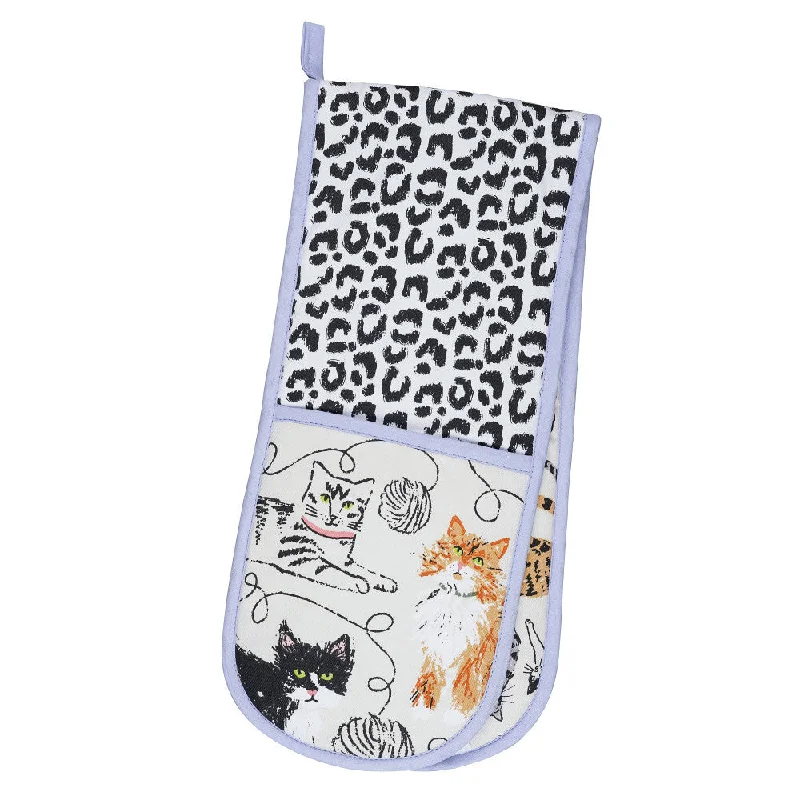  -Splash-proof food bowl AND Anti-choking slow food bowlUlster Weavers Feline Friends Double Oven Glove