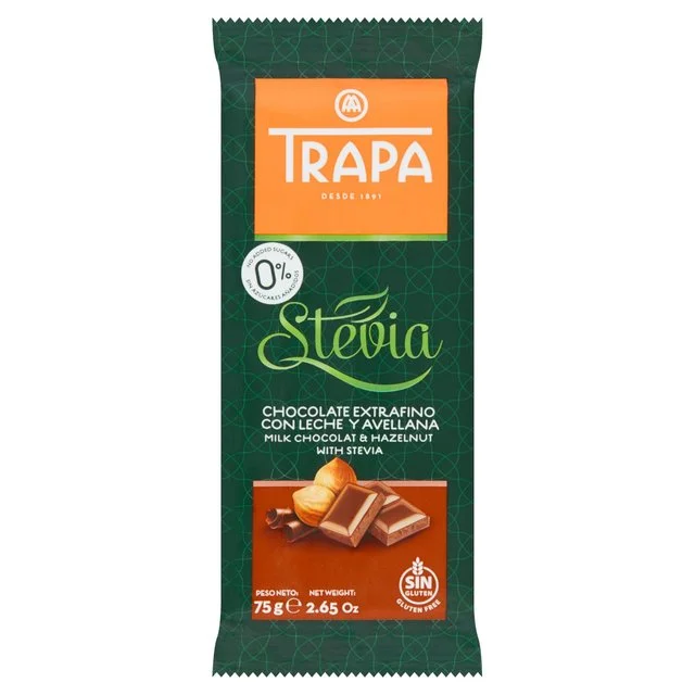  -Anti-scratch scratching board AND cat bed in oneTrapa Milk Chocolate & Hazelnut with Stevia   75g