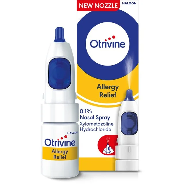 Pet ProductsOtrivine Allergy Relief 0.1% Nasal Spray   10ml