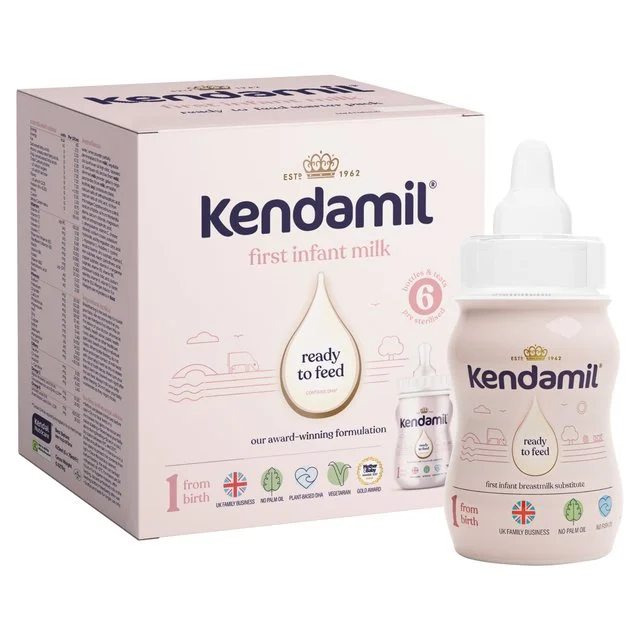 ---Kendamil Stage 1 First Infant Milk Starter Pack   6 x 70ml