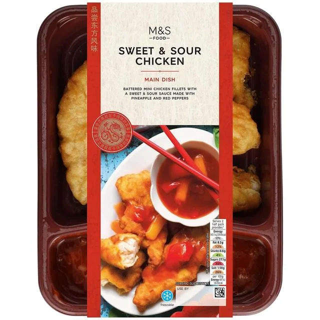 - Automatic temperature adjustment cat bedM&S Sweet & Sour Chicken   420g