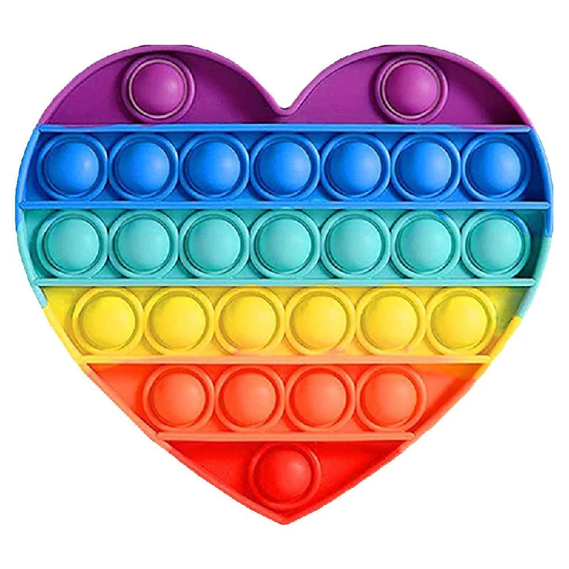 - Recommended affordable pet toysPop it Fidget Toy  Rainbow Heart Styled / PO-8