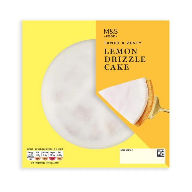 - ​​Pet toys under 10 yuanM&S Lemon Drizzle Cake   470g