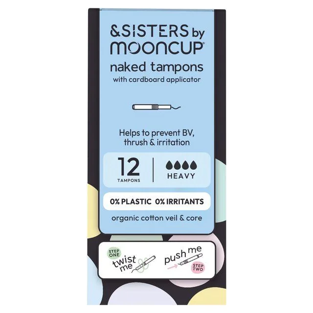  -Anti-slip claw protection raincoat FOR dogs&SISTERS by Mooncup Organic Cotton Eco-applicator Tampons Heavy   12 per pack